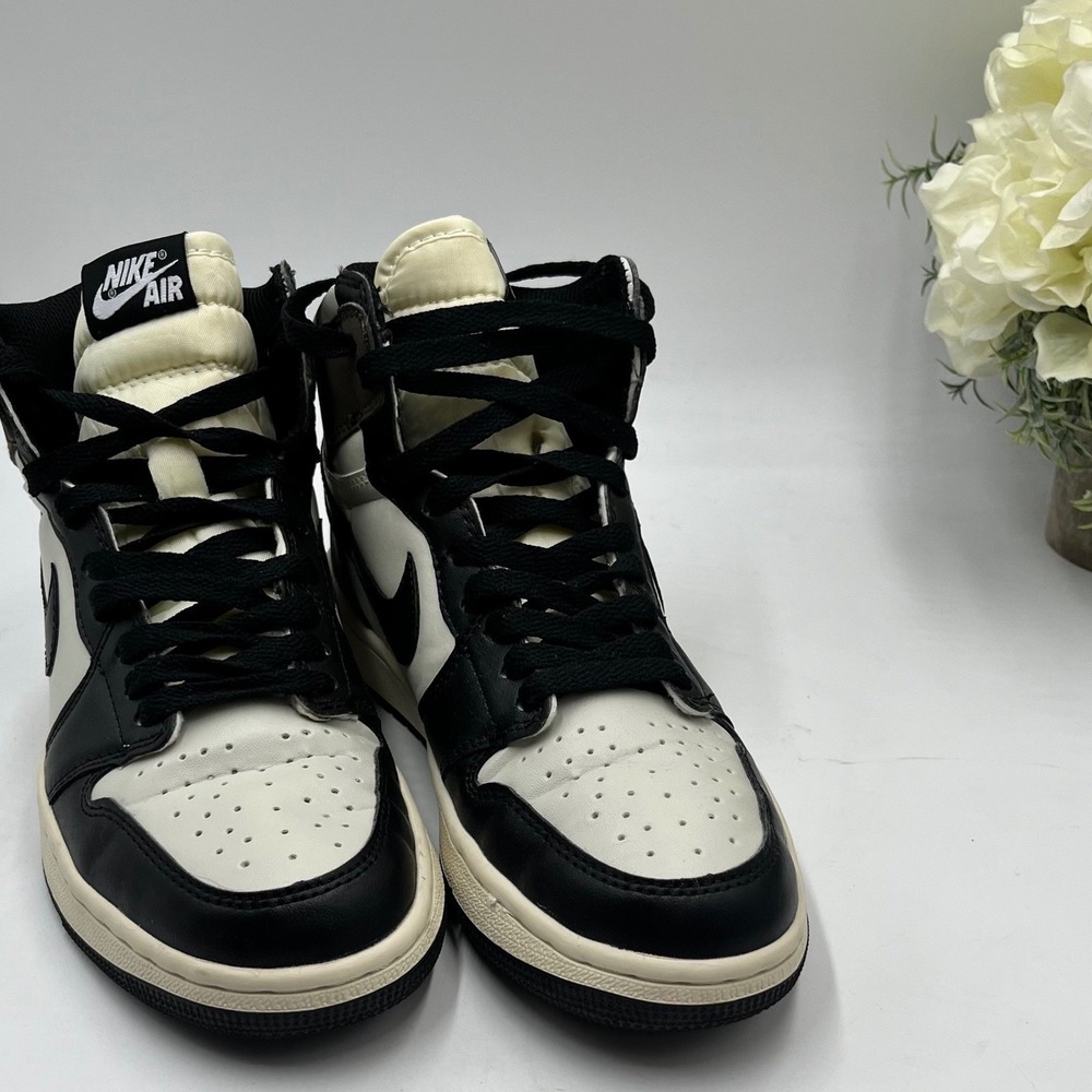 Nike Air Jordan Wings 1 Retro High OG Sail Deep Brown Dark Mocha Black Sz 8.5